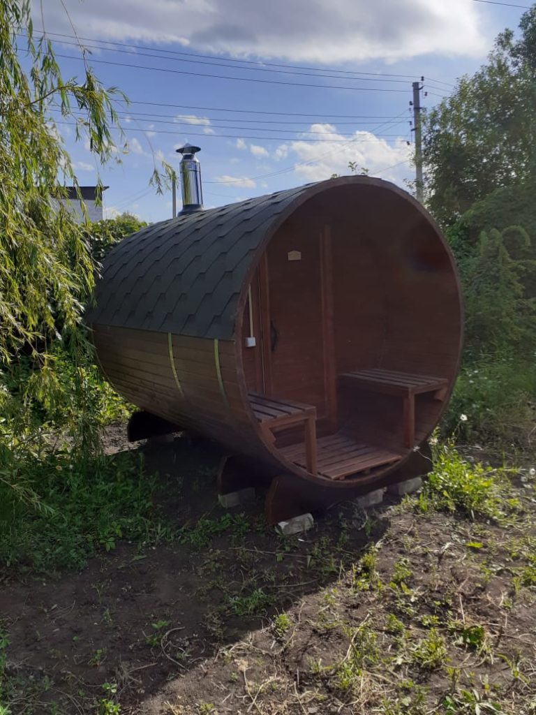 Баня-бочка 2.7м